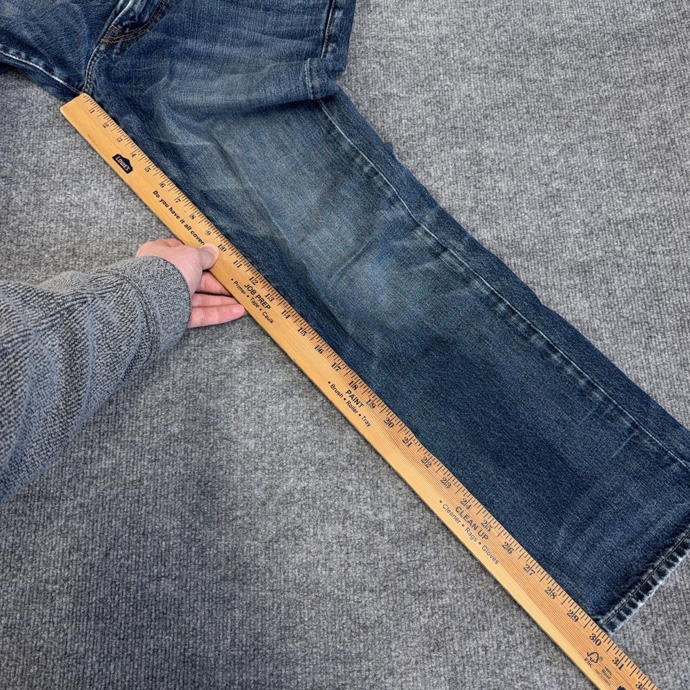 Polo Ralph Lauren Jeans Men 32x30 (FIT 34) Hampton Straight Distressed Denim‎ - Picture 5 of 14